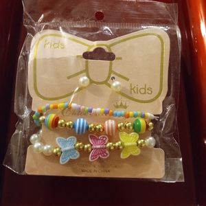 Kids bracelet and ring combo